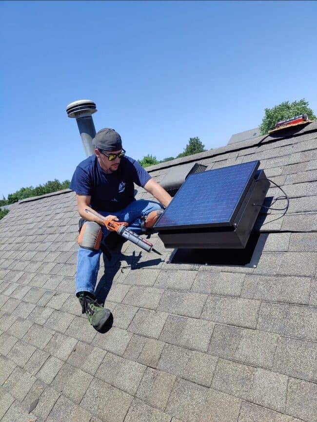 Professional insulation installation service for residential or commercial property improvement.