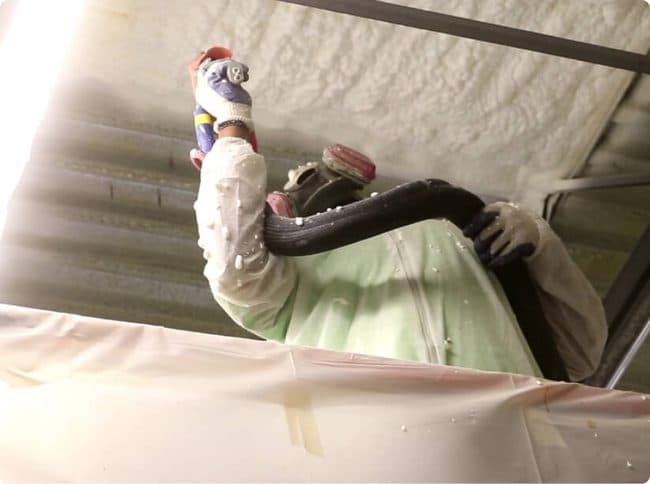 Professional insulation installation service for residential or commercial property improvement.