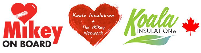 Koala Insulation and The Mikey Network- a partnership for life